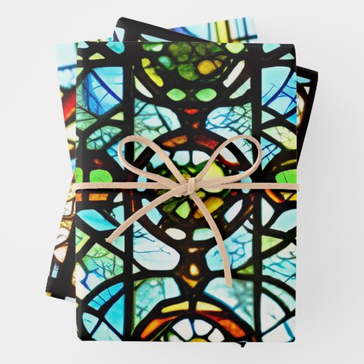 Hartglas Geschenkpapier Set (Beispiel)