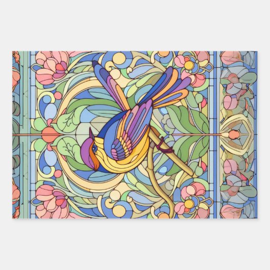 Hartglas Geschenkpapier Set (Vorderseite 2)