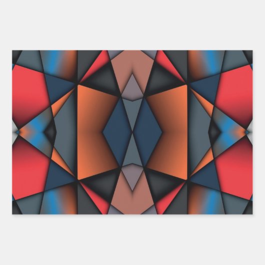 Hartglas Geschenkpapier Set (Vorderseite 2)