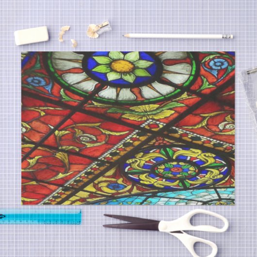 Hartglas-Gewebe Seidenpapier (Handwerk)