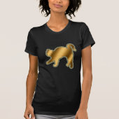 Hartglas Gold Cat T-Shirt (Vorderseite)