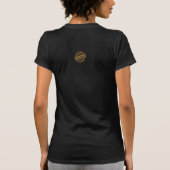 Hartglas Gold Cat T-Shirt (Rückseite)