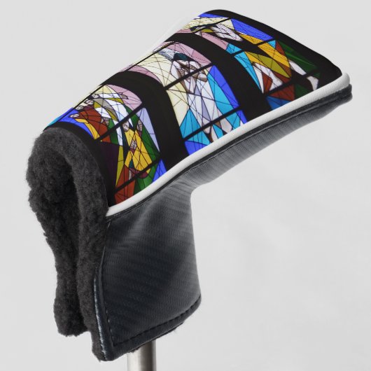 Hartglas Golf Headcover (3/4 Vorderseite)