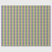 Hartglas Harlequin Geschenkpapier (Flach)