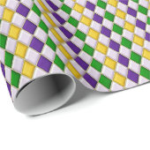 Hartglas Harlequin Geschenkpapier (Rolleneckpunkt)