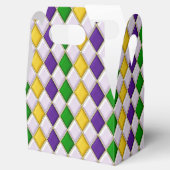 Hartglas Harlequin Geschenkschachtel (Geöffnet)
