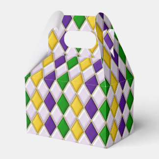 Hartglas Harlequin Geschenkschachtel
