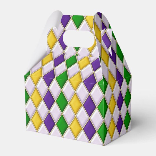 Hartglas Harlequin Geschenkschachtel (Vorderseite)