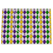 Hartglas Harlequin Große Geschenktüte (Vorderseite)