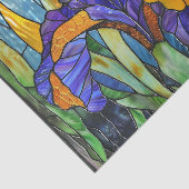 Hartglas Iris Print 2D Seidenpapier (Ausschnitt)