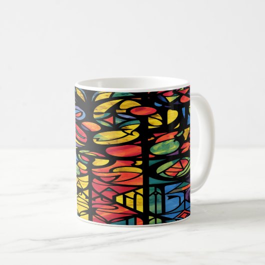 Hartglas Kaffeetasse (VorderseiteRechts)