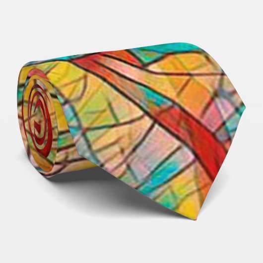 Hartglas Krawatte (Gerollt)