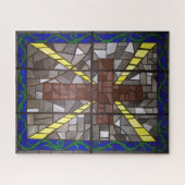 Hartglas-Kreuz Puzzle (Horizontal)