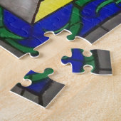 Hartglas-Kreuz Puzzle (Seite)