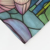 Hartglas Lotus Fleece Blanket (Ecke)