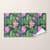 Hartglas Lotus Handtuch (Handtuch)