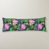 Hartglas Lotus Kissen (Rückseite)