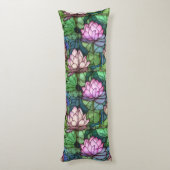 Hartglas Lotus Kissen (Rückseite (Vertikal))