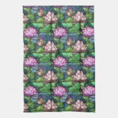 Hartglas Lotus Küchentuch (Vertikal)