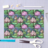 Hartglas Lotus Tissue Paper Seidenpapier (Handwerk)