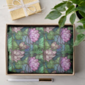 Hartglas Lotus Tissue Paper Seidenpapier (Geschenk)