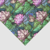 Hartglas Lotus Tissue Paper Seidenpapier (Ausschnitt)