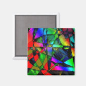 Hartglas Magnet (Vorderseite/Rückseite)