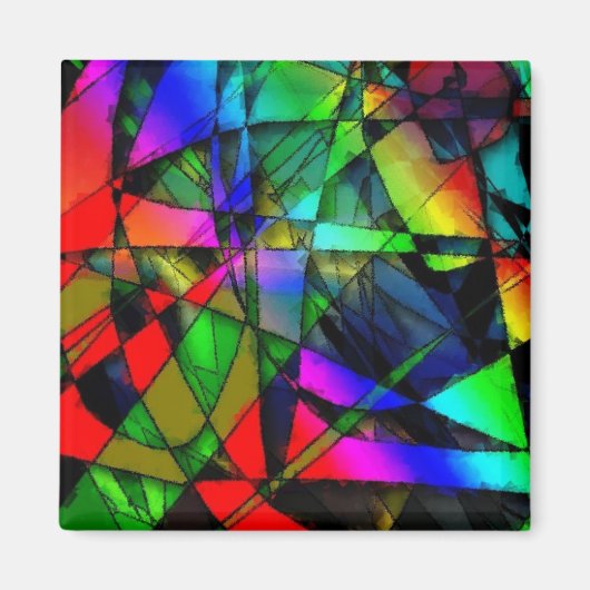 Hartglas Magnet (Vorne)
