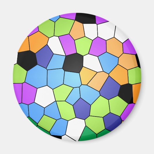 Hartglas Magnet (Vorne)