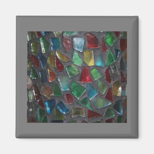 Hartglas Magnet (Vorne)