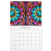 Hartglas Mandela Kalender (Feb 2027)