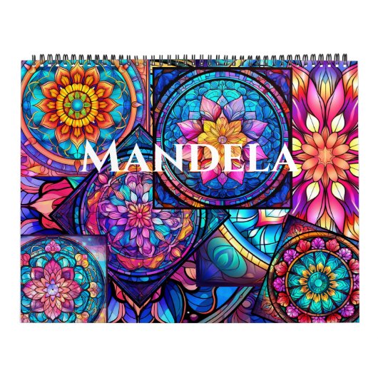 Hartglas Mandela Kalender (Titelbild)