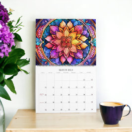 Hartglas Mandela Kalender