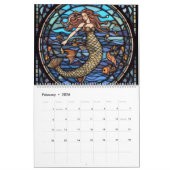 Hartglas Mermaid 2 Kalender (Feb 2026)
