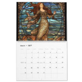 Hartglas Mermaid 2 Kalender (Mär 2027)