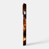 Hartglas Misty Gold iPhone 15 Hülle (Linke Seite)