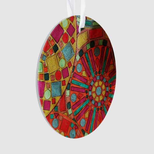 Hartglas Ornament (Vorderseite)