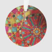 Hartglas Ornament (Vorderseite)