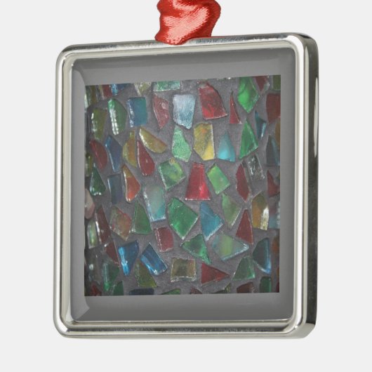 Hartglas-Ornament Ornament Aus Metall (Links)