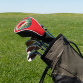 Hartglas Poppy Golf Headcover (In SItu)
