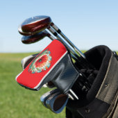 Hartglas Poppy Golf Headcover (In Situ)