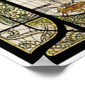 Hartglas Poster (Ecke)