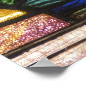 Hartglas-Poster Poster (Ecke)