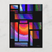 Hartglas Postkarte (Vorderseite)