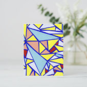 Hartglas Postkarte (Stehend Vorderseite)