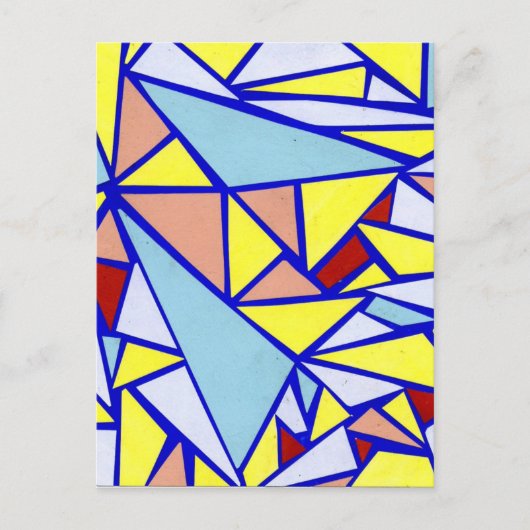 Hartglas Postkarte (Vorderseite)