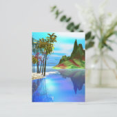 Hartglas Postkarte (Stehend Vorderseite)