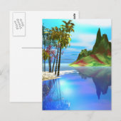 Hartglas Postkarte (Vorne/Hinten)