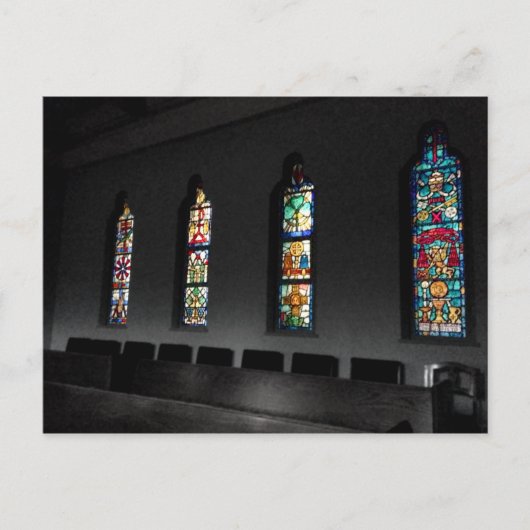 Hartglas Postkarte (Vorderseite)