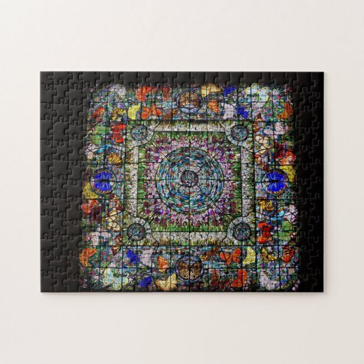 Hartglas Puzzle (Horizontal)